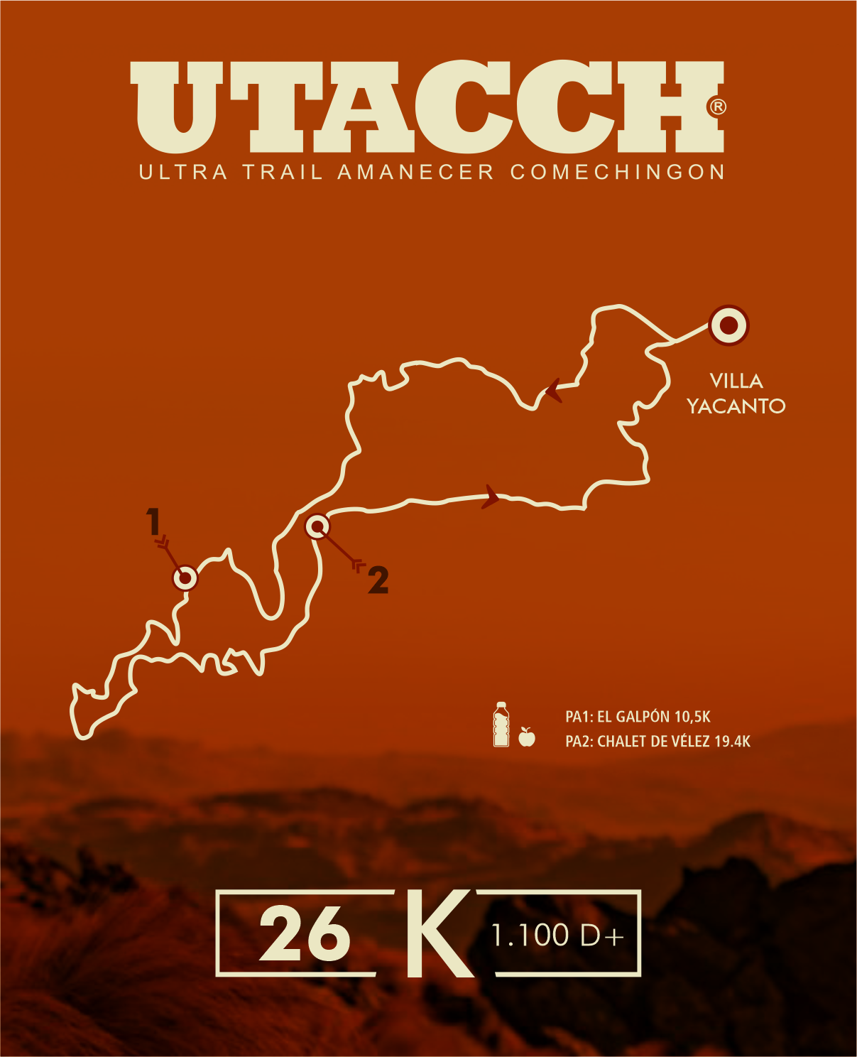 Km Naguan Utacch Ultra Trail Amanecer Comeching N